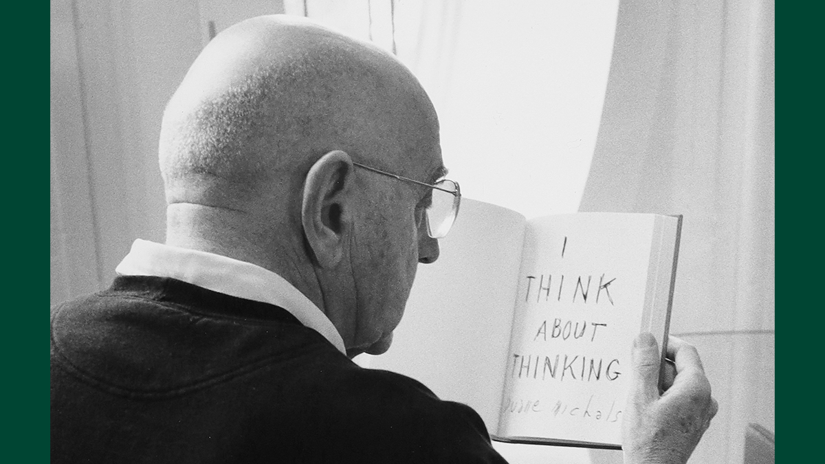 I Think About Thinking, 2000 Duane Michals (1932-) © DC Moore Gallery, New York