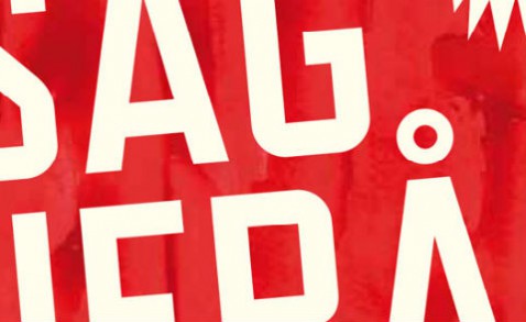 Detalj ur omlaget till "Säg ifrån". Louise Lindfors förlag.