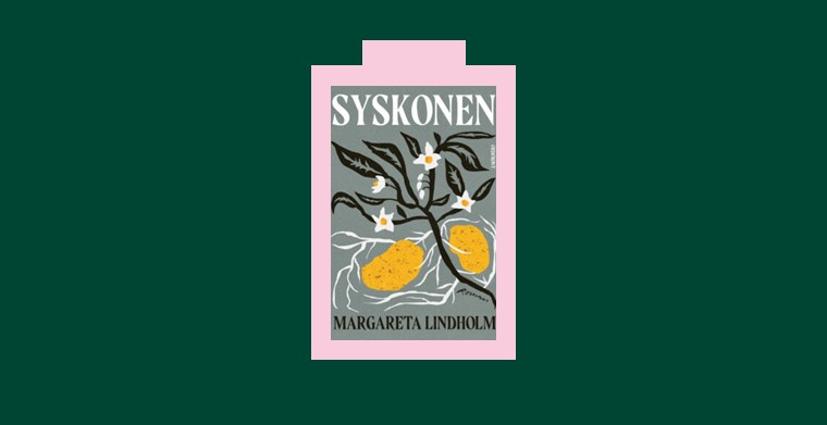 Omslag till boken "Syskonen" av Margareta Lindholm. Ordfront förlag.
