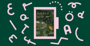 Omslag till boken "Morsan är haffad" av Daniel Sjölin och Klara Bartilsson. Bonnier Carlsen.