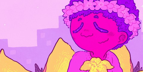 Regnbågar och blompojken