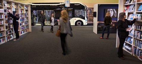 Vi öppnar pop-up bibliotek i Frihamnen!
