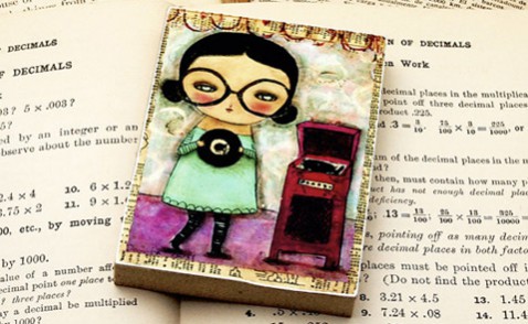 "Music lover". Ill: Danita art.