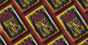 Omslag till Naked lunch av William S Burroughs.