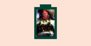 Omslag till boken "Hanteringen av odöda" av John Ajvide Lindqvist. Ordfront förlag.