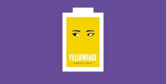 Omslag till boken "Yellowface" av R. F. Kuang. The Borough Press.
